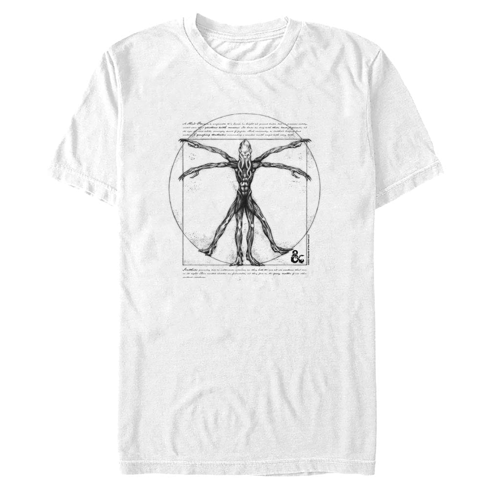 Dungeons and Dragons - Mindflayer Anatomy - T-Shirt