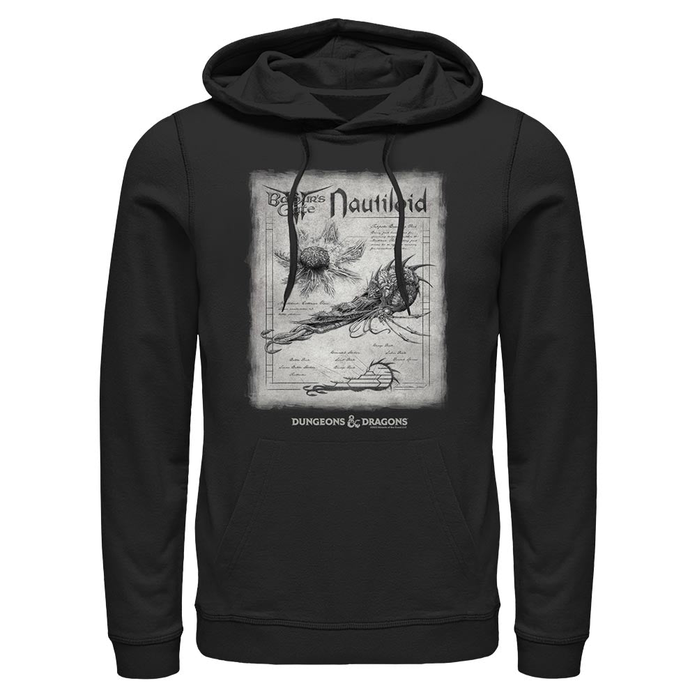Dungeons and Dragons - Nautiloid Schematic - Hoodie