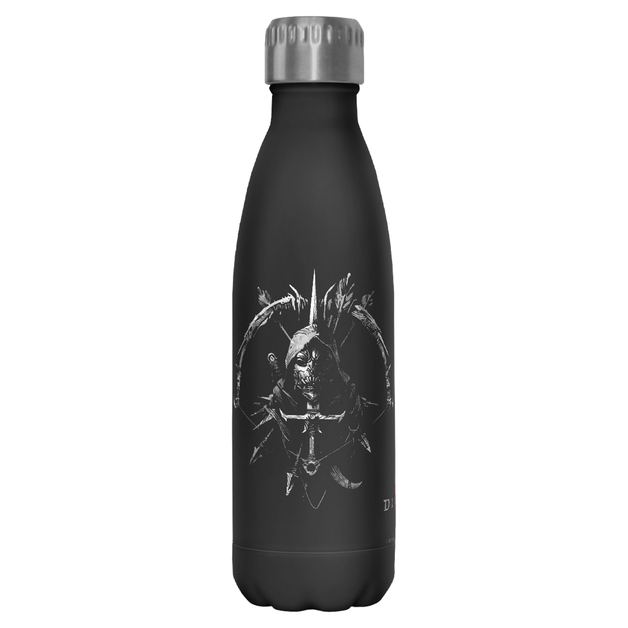 Dungeons and Dragons - Rogue Sigil - Black 17 oz Stainless Steel Bottle