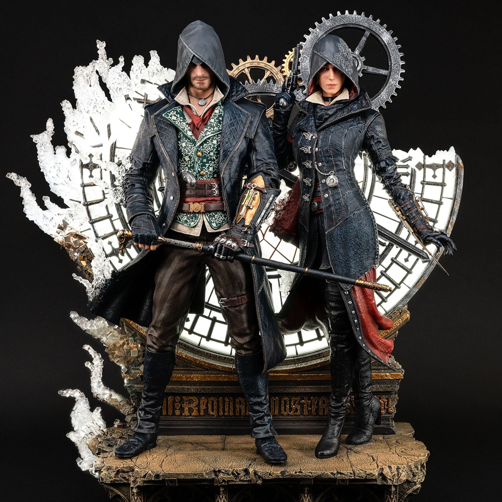Assassins Creed - Animus Jacob and Evie - Statue