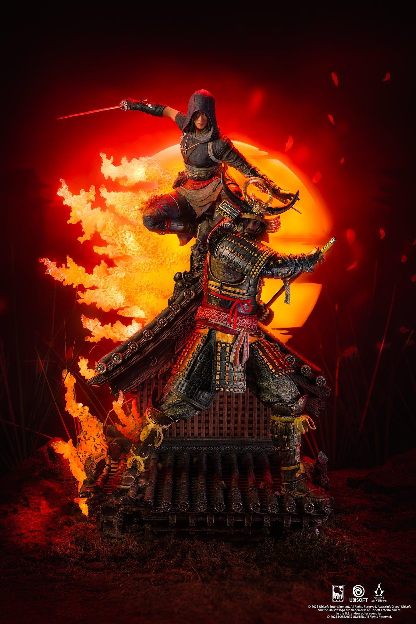 Assassins Creed - Animus Naoe and Yasuke 1-4 Scale - Statue