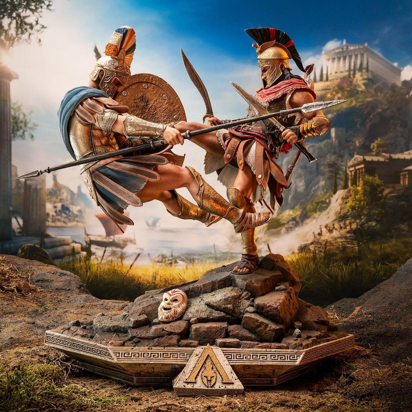 Assassins Creed - Spartan Kick 1-6 Scale Diorama - Statue