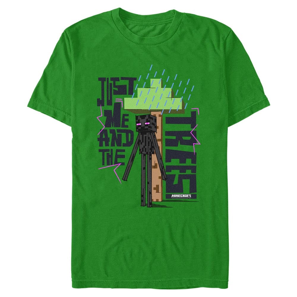 Minecraft - Enderman And The Trees - T-Shirt