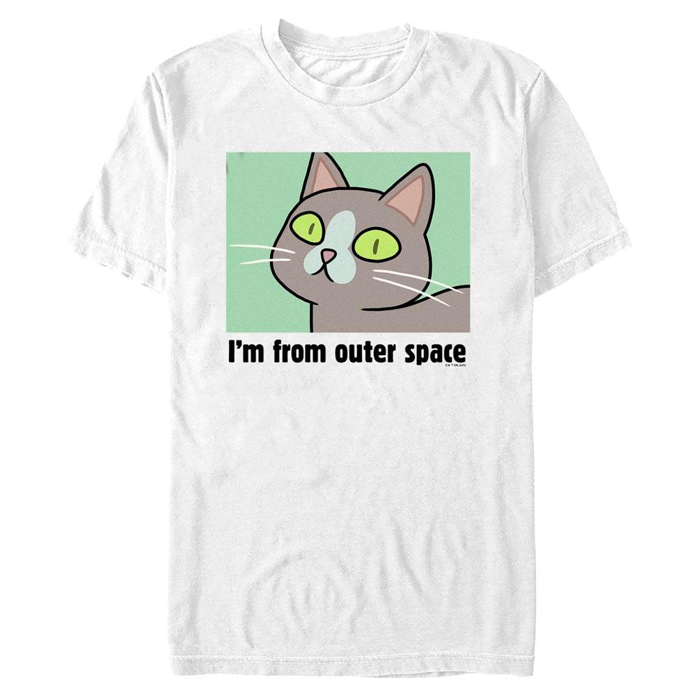 Rick and Morty - Outer Space Cat - T-Shirt