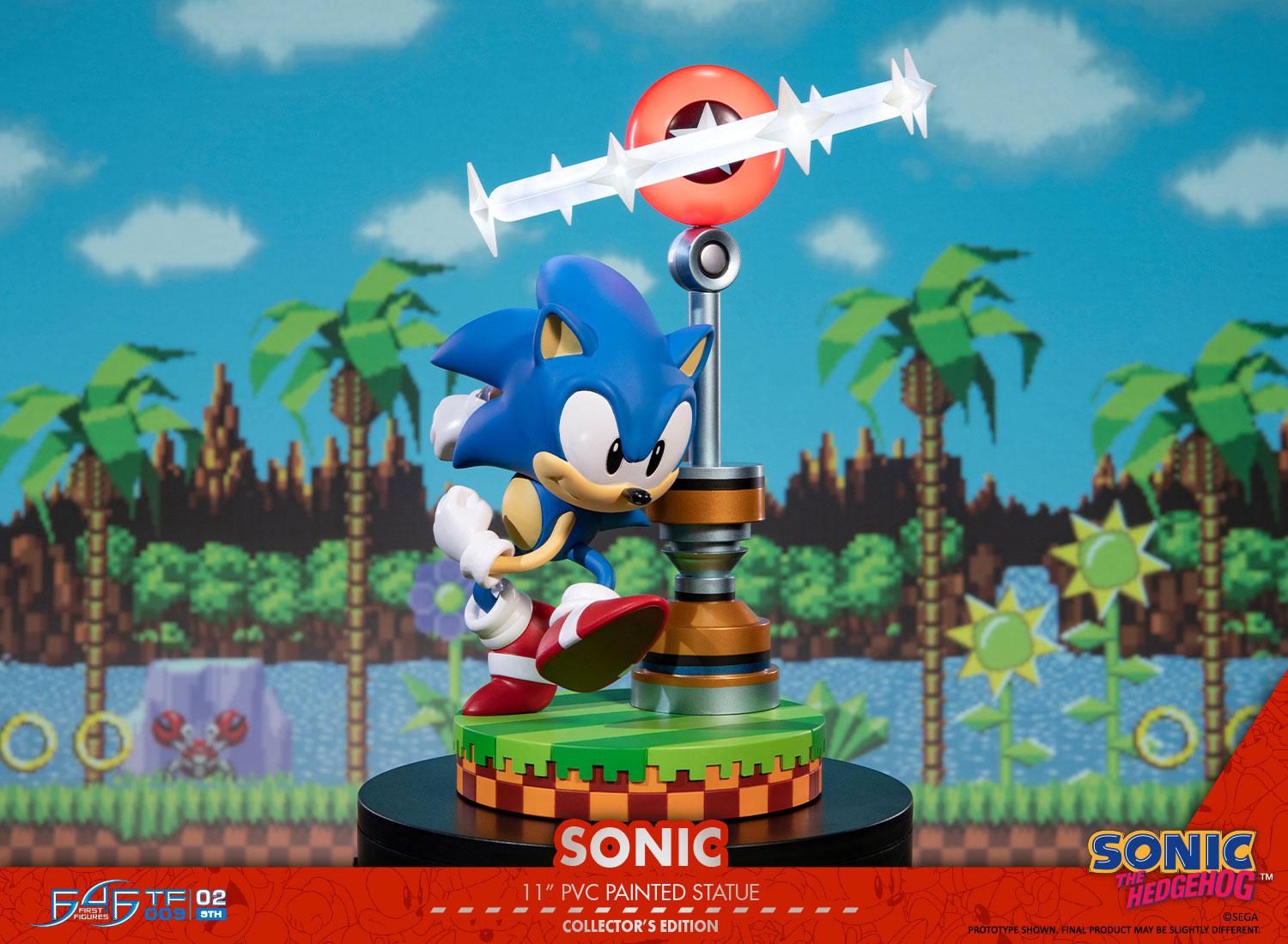 Sonic the Hedgehog - Sonic 11" PVC Collector's Edition - Statue