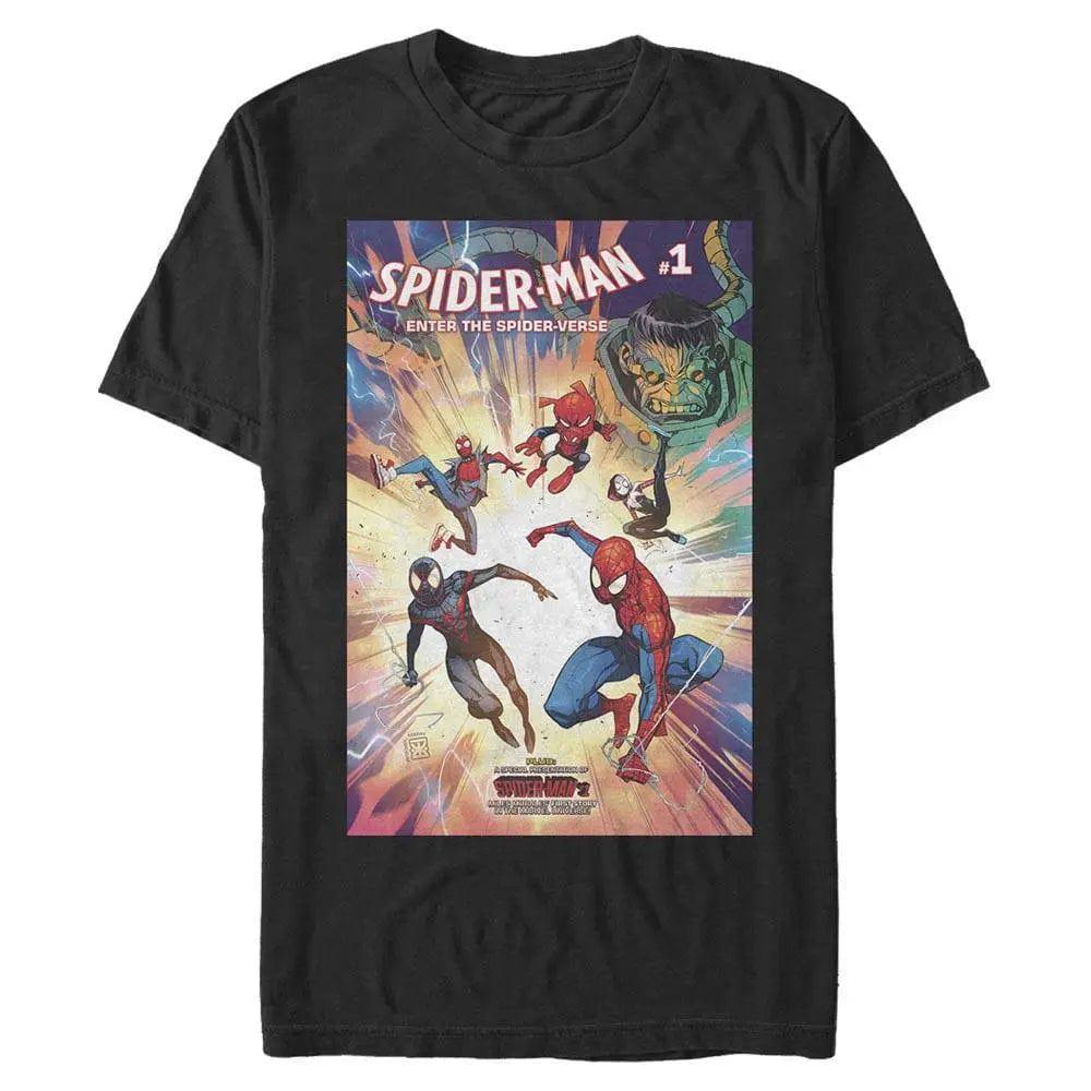 Spider-Man - Enter the Spider-Verse #1 Comic Cover - T-Shirt