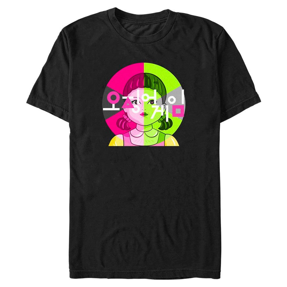 Squid Game - Doll Badge - T-Shirt