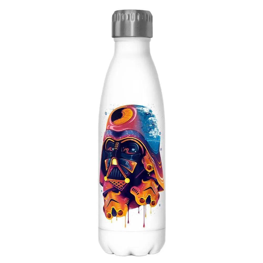 Star Wars - Color Melted Vader - White 17-oz Stainless Steel Water Bottle