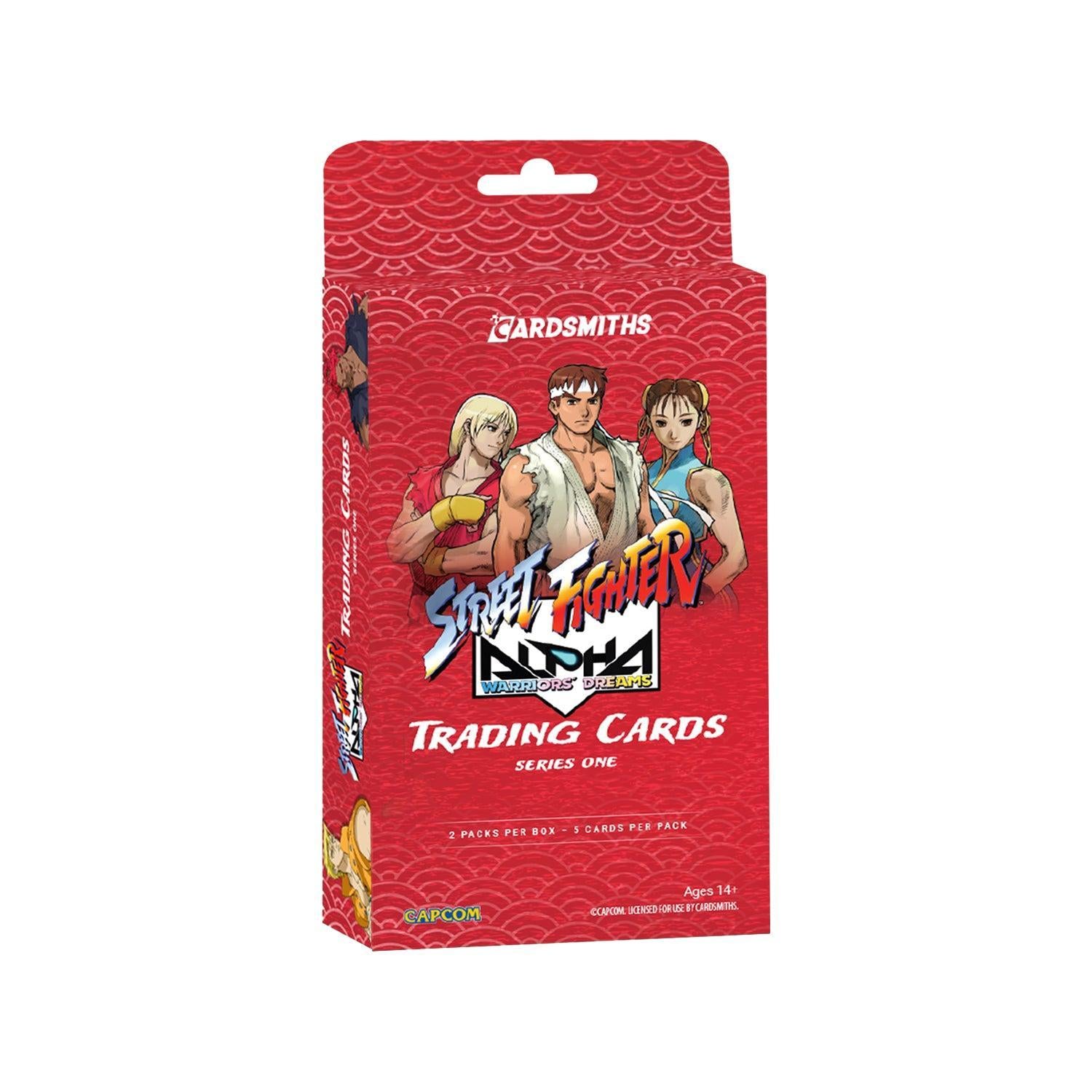Street Fighter Alpha Warriors Dreams - Series One Trading Cards - Inner Case