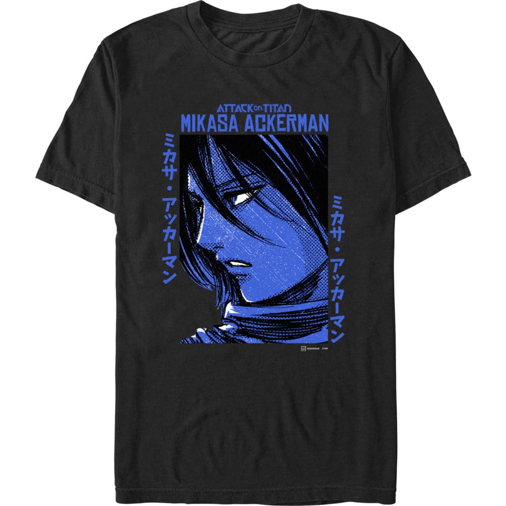 Attack on Titan - Mikasa Textbox - T-Shirt