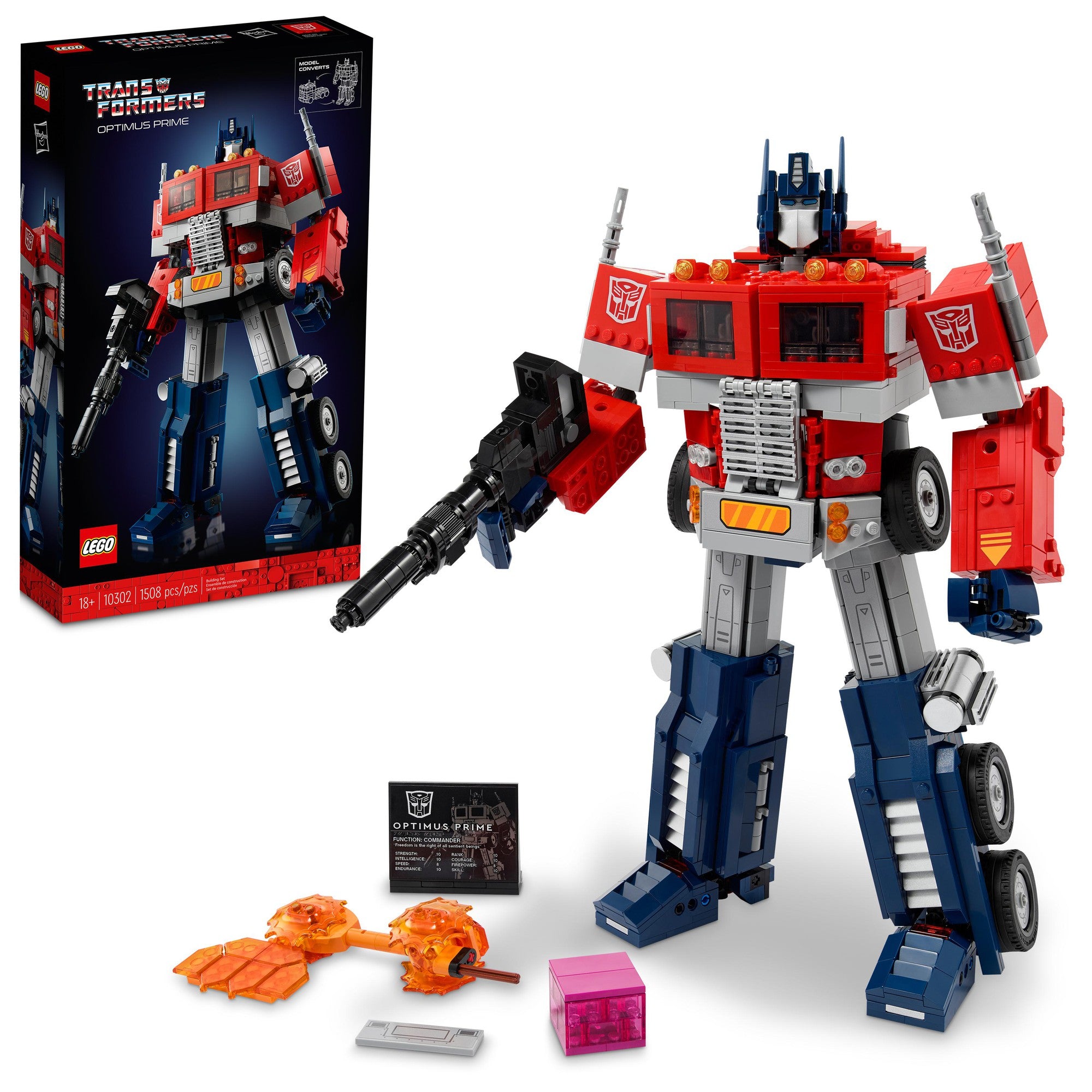 Transformers - LEGO Icons Optimus Prime 10302
