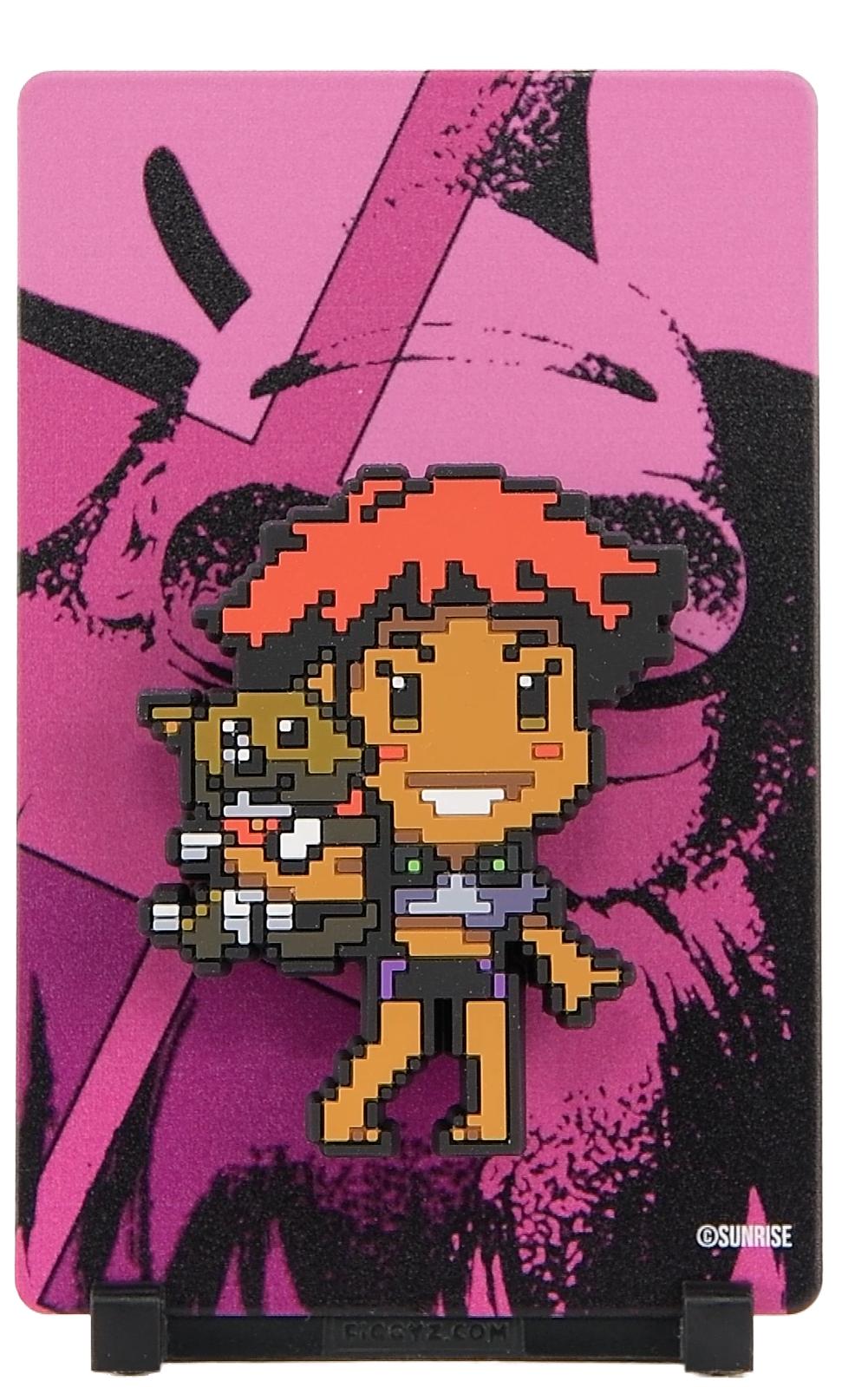 Cowboy Bebop - Ed and Ein - Figgyz Pixel Art