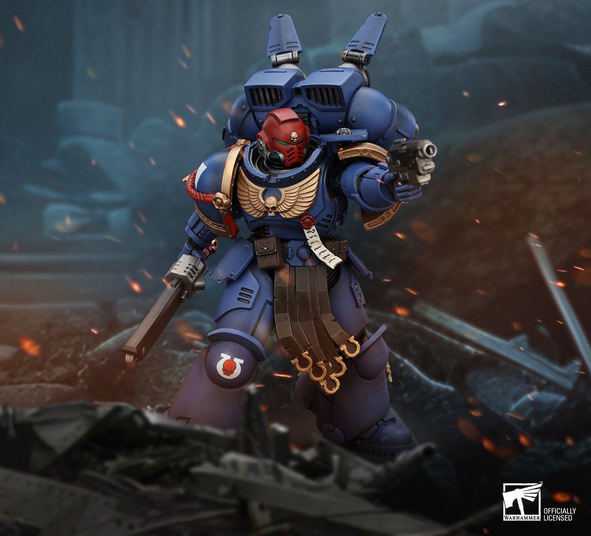 Warhammer 40,000: Space Marine 2 - Ultramarines Sergeant Gadriel - Action Figure