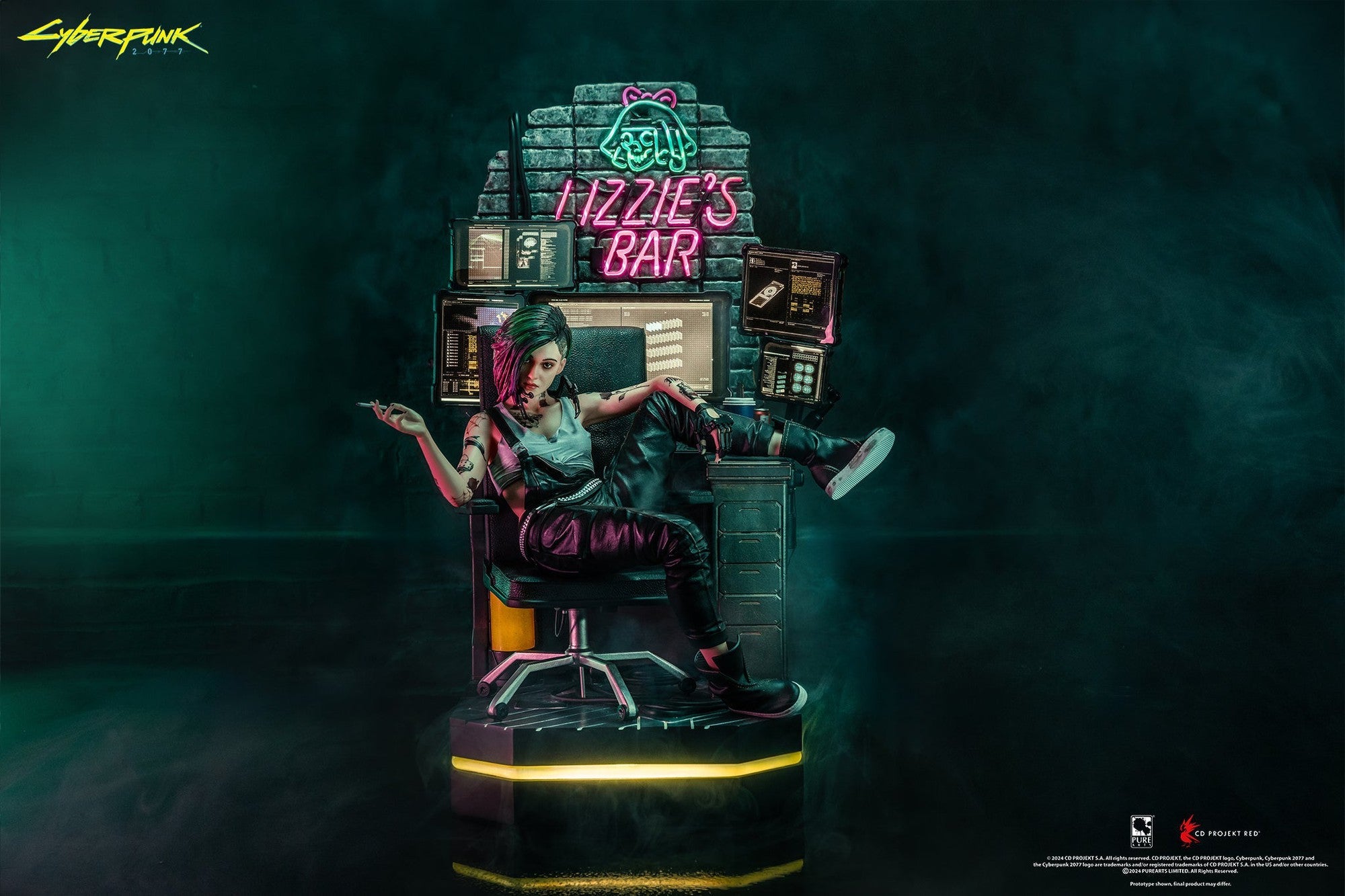 Cyberpunk 2077 Judy Alvarez 1/4 Scale Statue