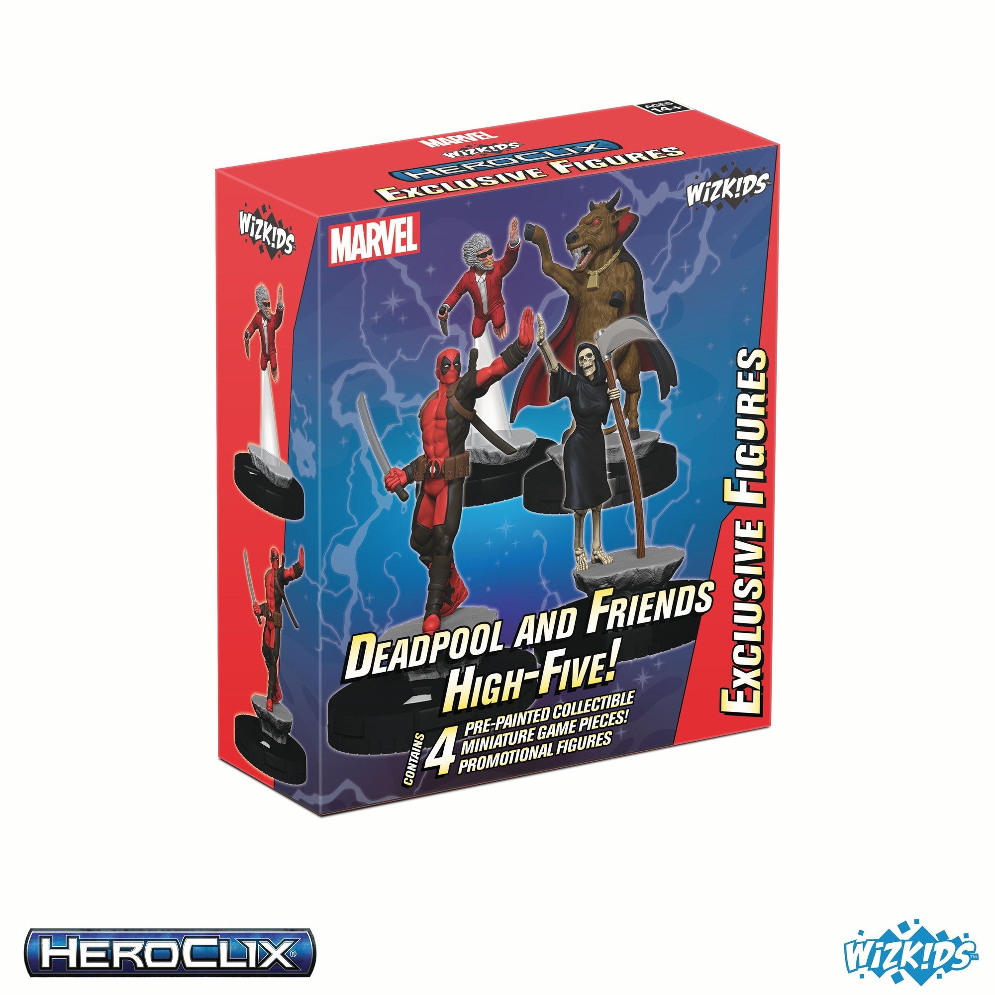 Deadpool - Marvel HeroClix: Deadpool and Friends High-Five! - Mini Figures - Exclusive
