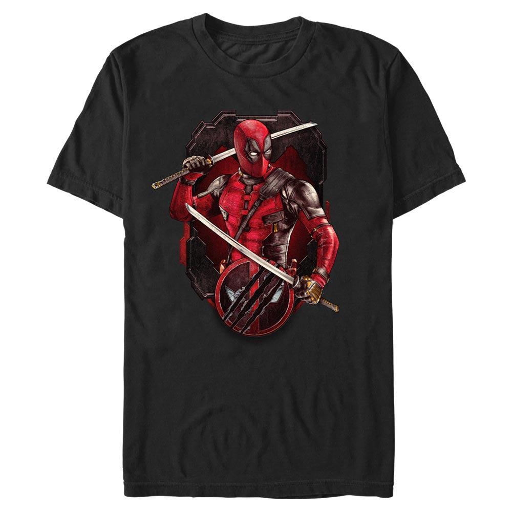 Deadpool - Pose Badge - T-Shirt