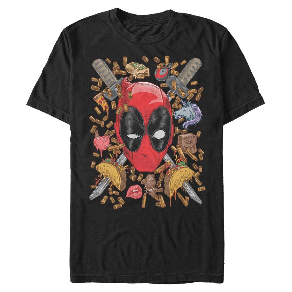 Deadpool - Shells And Tacos - T-Shirt